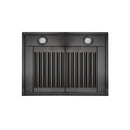 ZLINE 36 in. Convertible Vent Wall Mount Range Hood in Black Stainless Steel, BSKBN-36