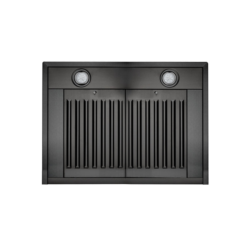 ZLINE 36 in. Convertible Vent Wall Mount Range Hood in Black Stainless Steel, BSKBN-36