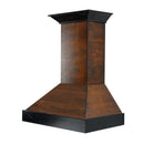 ZLINE 48 in. Designer Wooden Wall Mount Range Hood in Antigua and Walnut, KBAR-48