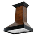 ZLINE 48 in. Designer Wooden Wall Mount Range Hood in Antigua and Walnut, KBAR-48