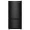 Whirlpool - 21.9 Cu. Ft. Bottom Freezer Refrigerator - Black - Appliances Club