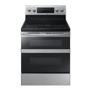 Samsung - 5.9 cu. ft. Flex Duo™ Freestanding Electric Range - Stainless steel