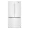 Whirlpool - 25.2 Cu. Ft. French Door Refrigerator with Internal Water Dispenser - White