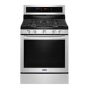 Maytag-5.8Cu Ft Self Cleaning Freestanding Gas Convection Range-Fingerprint Resistant StainlessSteel