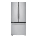 Samsung - 21.8 Cu. Ft. French Door Refrigerator - Stainless steel