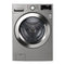LG - 4.5 cu. ft. Ultra Large Smart wi-fi Enabled Front Load Washer - Graphite Steel