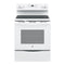 GE - 5.3 Cu. Ft. Self Cleaning Freestanding Electric Range - White