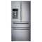 Samsung - 33 in. W 24.73 cu. ft. 4 Door French Door Refrigerator - Stainless Steel - Appliances Club