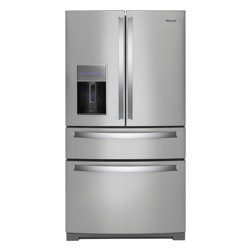 Whirlpool - 26.2 Cu. Ft. 4-Door French Door Refrigerator - Stainless steel - Appliances Club