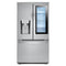 LG - 26 cu. ft. 3 Door French Door Smart Refrigerator with InstaView Door in Door - Stainless Steel - Appliances Club