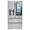 LG - 28 cu. ft. 4 Door Smart Refrigerator with InstaView Door in Door - Stainless Steel - Appliances Club