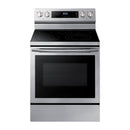 Samsung - 5.9 Cu. Ft. Self Cleaning Freestanding Electric Convection Range - Stainless steel - Appliances Club