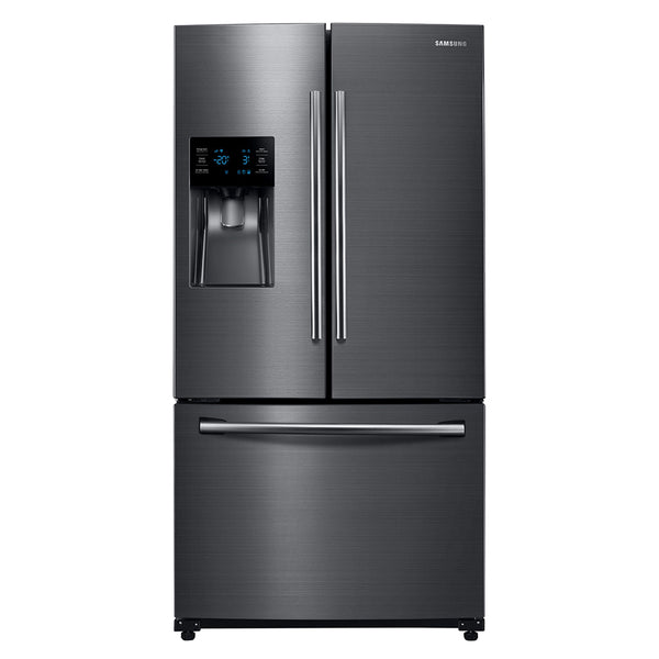 Samsung-24.6 cu ft French Door Refrigerator,Dual Ice Maker-Fingerprint Resistant Stainless Steel