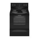 Whirlpool - 4.8 Cu. Ft. Freestanding Electric Range - Black - Appliances Club