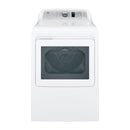 GE - 7.4 Cu. Ft. 12 Cycle Electric Dryer - White