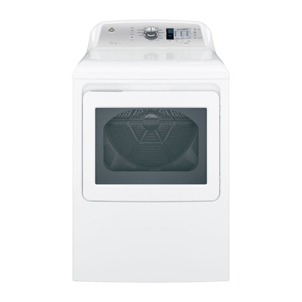 GE - 7.4 Cu. Ft. 12 Cycle Electric Dryer - White