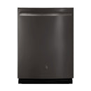 GE - 24" Built In Dishwasher - Black stainless steel - Appliances Club