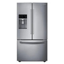 Samsung - 28.07 cu ft 3 Door Standard Depth French Door Refrigerators Dual Ice Maker - Stainless Steel - Appliances Club