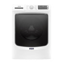 Maytag - 4.5 Cu. Ft. 10 Cycle High Efficiency Front Loading Washer with Steam - White