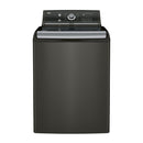 GE - 5.1 Cu. Ft. 13 Cycle High Efficiency Top Loading Washer - Metallic Carbon