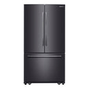 Samsung - 25.5 cu. ft. French Door Refrigerator with Internal Water Dispenser - Black Stainless