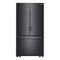 Samsung - 25.5 cu. ft. French Door Refrigerator with Internal Water Dispenser - Black Stainless