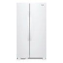 Whirlpool - 25.1 Cu. Ft. Side by Side Refrigerator - White