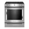 KitchenAid - 5.8 Cu. Ft. Self Cleaning Slide In Gas Convection Range - Stainless steel