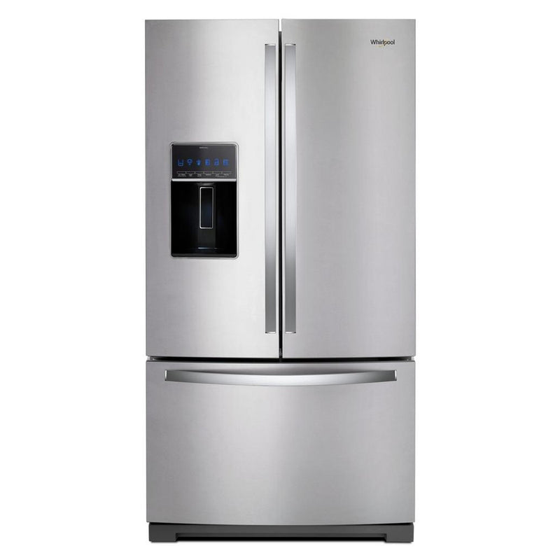 Whirlpool - 27 cu. ft. French Door Refrigerator - Fingerprint Resistant Stainless Steel - Appliances Club