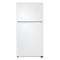Samsung - 21.1 cu. ft. Top Freezer Refrigerator with FlexZone Freezer - White