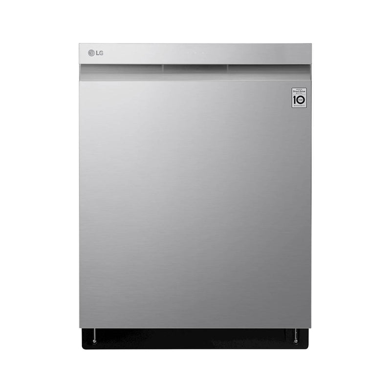 LG - 24" Top Control Built In Dishwasher with Stainless Steel Tub - PrintProof Stainless Steel - Appliances Club