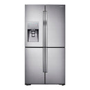 Samsung - 23 cu. ft. Counter Depth 4 Door Refrigerator with Cool Select Plus - Stainless Steel