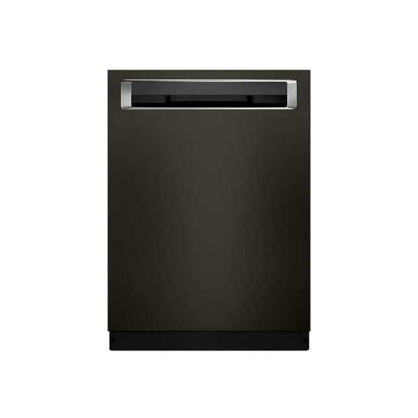 KitchenAid - 24" Built In Dishwasher - Black stainless steel - Appliances Club