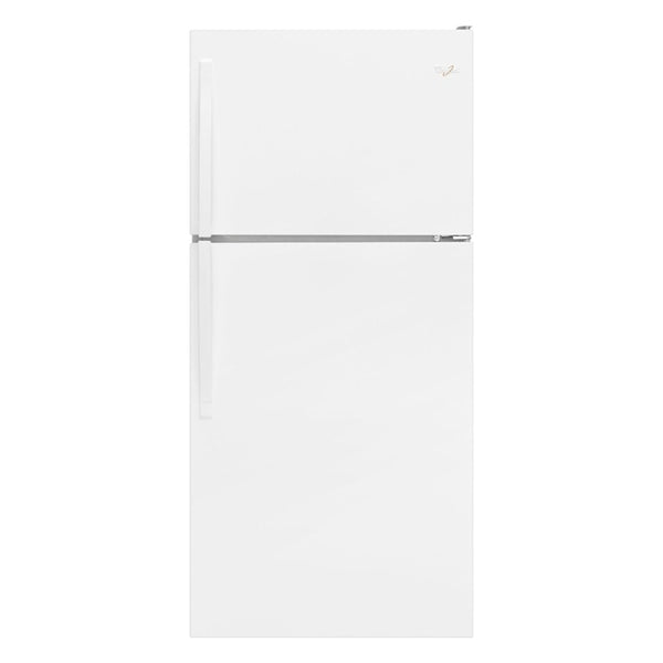 Whirlpool - 18.2 Cu. Ft. Top Freezer Refrigerator - White - Appliances Club