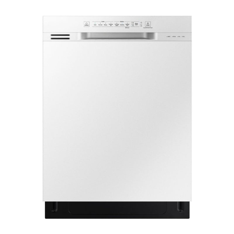 Samsung - 24" Front Control Built In Dishwasher - White