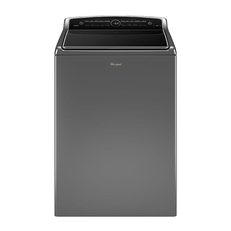 Whirlpool-5.3Cu. Ft. 26 Cycle High Efficiency Top Load Washer with Steam and ColorLast-Chrome Shadow
