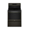 Whirlpool - 5.3 Cu. Ft. Self Cleaning Freestanding Electric Range - Black stainless steel - Appliances Club