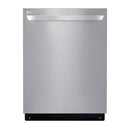 LG - Top Control Smart wi-fi Enabled Dishwasher with QuadWash™ - Stainless steel