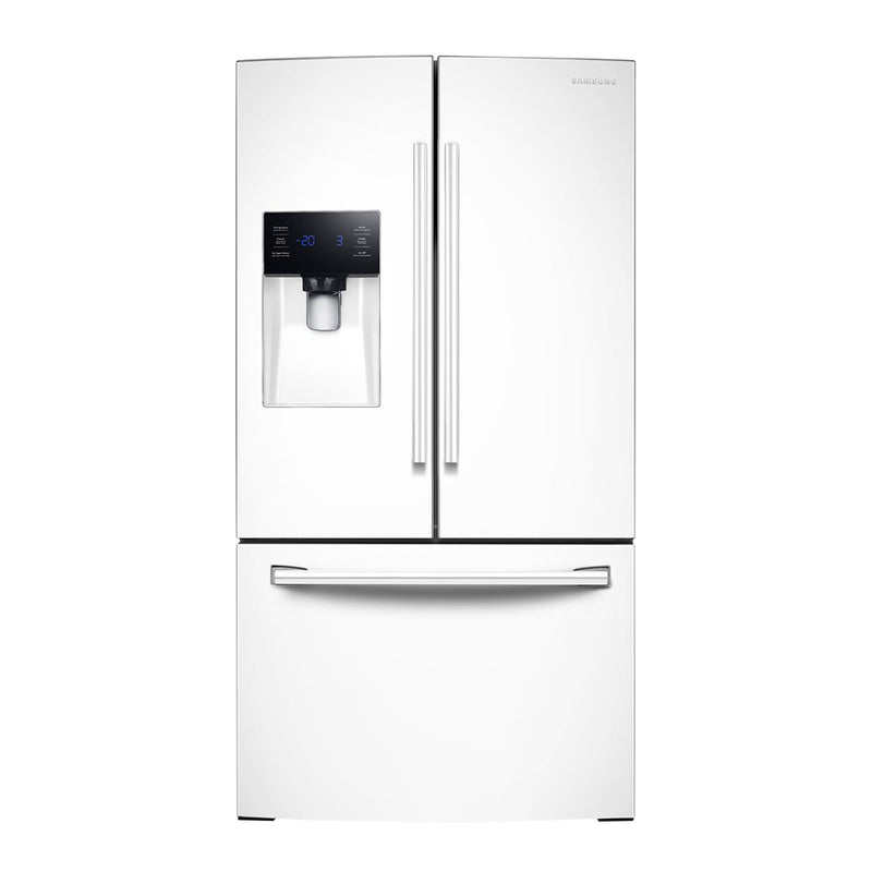 Samsung - 24.6 Cu. Ft. French Door Refrigerator - White