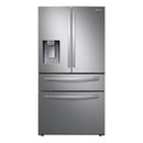 Samsung-22 cu ft Food Showcase Counter Depth 4Door French Door-Fingerprint Resistant Stainless Steel