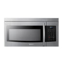 Samsung - 1.6 Cu. Ft. Over the Range Microwave - Stainless steel - Appliances Club