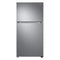 Samsung - 21.1 cu. ft. Top Freezer Refrigerator with FlexZone Freezer in Stainless - Stainless Steel