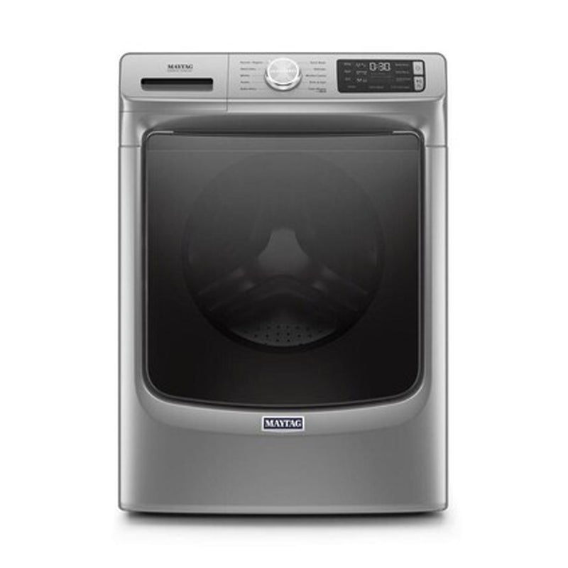 Maytag - 4.5 cu ft High Efficiency Stackable Front Load Washer ENERGY STAR - Metallic Slate - Appliances Club