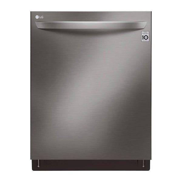 LG - TrueSteam QuadWash 42 Decibel Built In Dishwasher, Energy Star - Black Stainless Steel