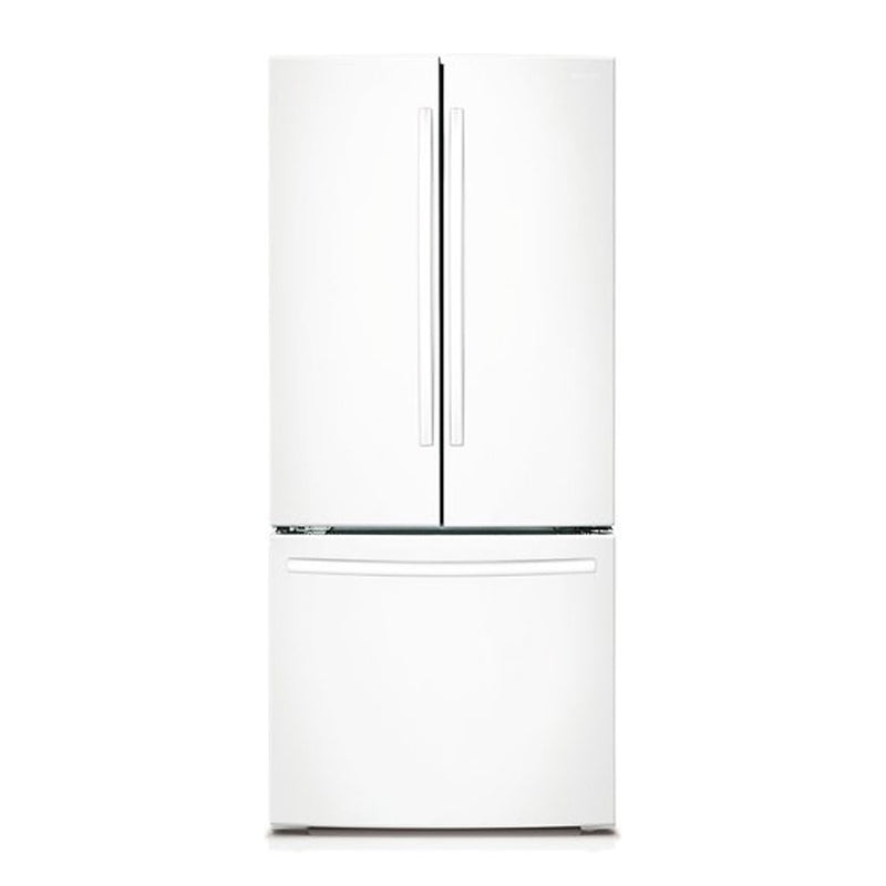 Samsung - 21.8 Cu. Ft. French Door Refrigerator - White
