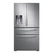 Samsung - 27.8 cu. ft. 4 Door French Door Refrigerator with Food Showcase - Fingerprint Resistant Stainless Steel - Appliances Club