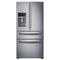 Samsung - 28.2 Cu. Ft. 4 Door French Door Refrigerator with Thru the Door Ice and Water - Stainless steel - Appliances Club