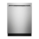 KitchenAid - 24" Front Control Tall Tub Built In Dishwasher with Stainless Steel Tub - Stainless steel - Appliances Club