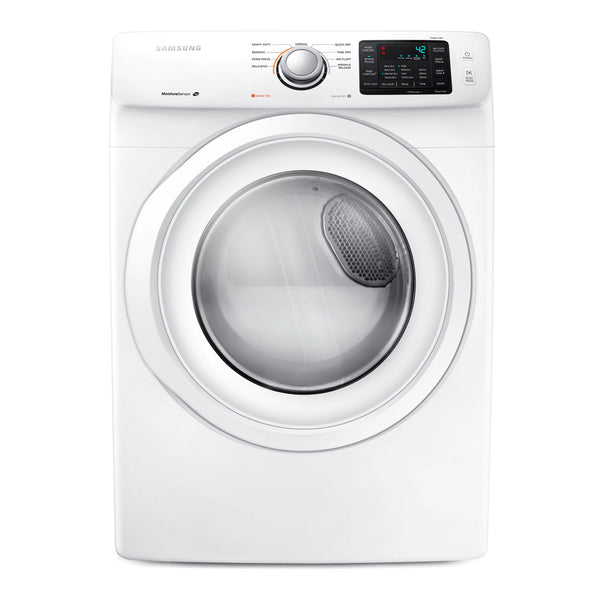 Samsung - 7.5 Cu. Ft. 9 Cycle Gas Dryer - White