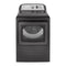 GE - 7.4 Cu. Ft. 12 Cycle Electric Dryer - Diamond Gray